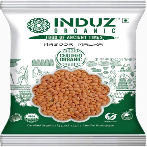 Organic Masoor Malka 500gm